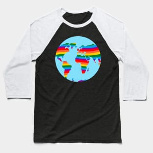 Planeta LGBT Baseball T-Shirt